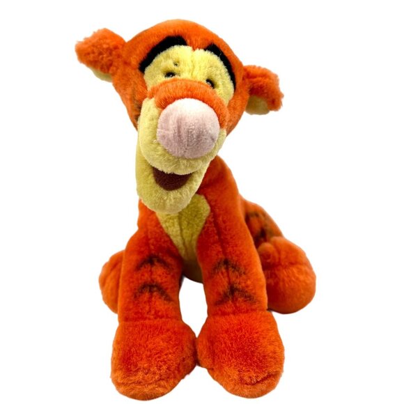 Disney Tigger Plush 9" Disneyland Beanbag Stuffed Soft Toy Older Tag - Picture 2 of 8